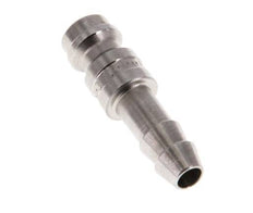 Stainless Steel 316L DN 5 Air Coupling Plug 6 mm Hose Pillar