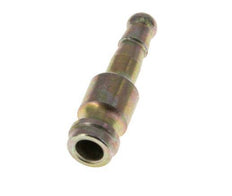 Hardened steel DN 5 Air Coupling Plug 4 mm Hose Pillar [2 Pieces]