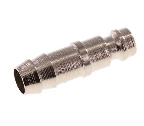 Hardened steel DN 5 Air Coupling Plug 9 mm Hose Pillar [2 Pieces]