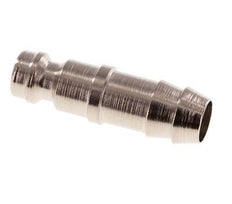 Hardened steel DN 5 Air Coupling Plug 9 mm Hose Pillar [2 Pieces]