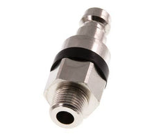 Nickel-plated Brass DN 5 Black Air Coupling Plug G 1/8 inch Male