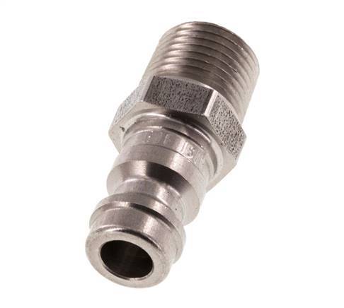 Stainless steel DN 5 Air Coupling Plug 1/8 inch Male NPT
