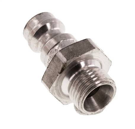 Stainless Steel 316L DN 5 Air Coupling Plug G 1/8 inch Male