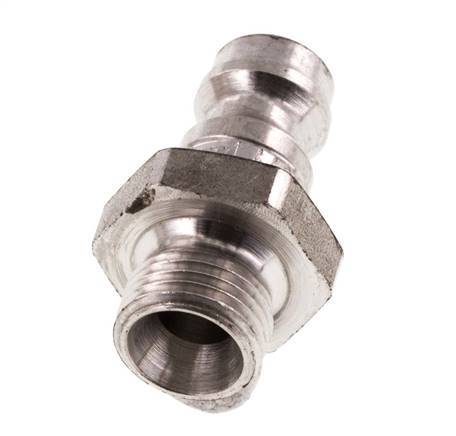 Stainless Steel 316L DN 5 Air Coupling Plug G 1/8 inch Male