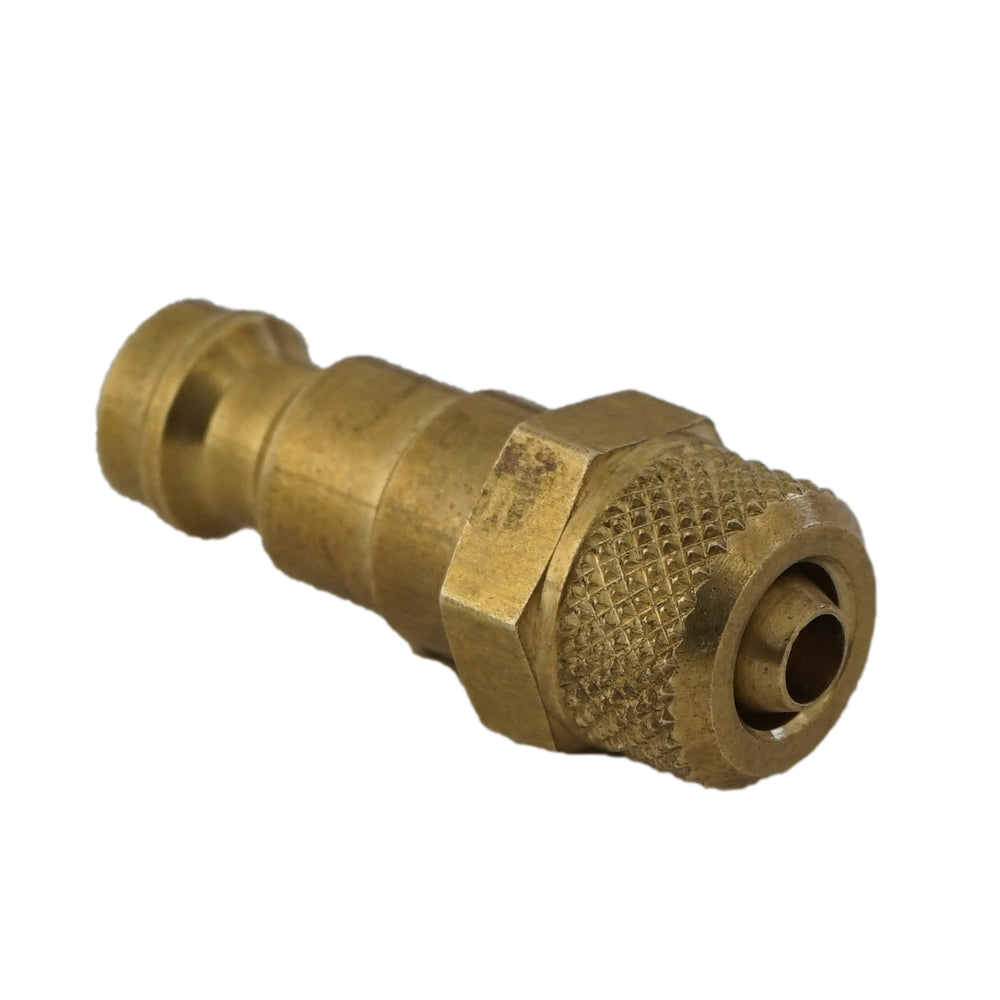 Brass DN 5 Air Coupling Plug 6x8 mm Union Nut [5 Pieces]