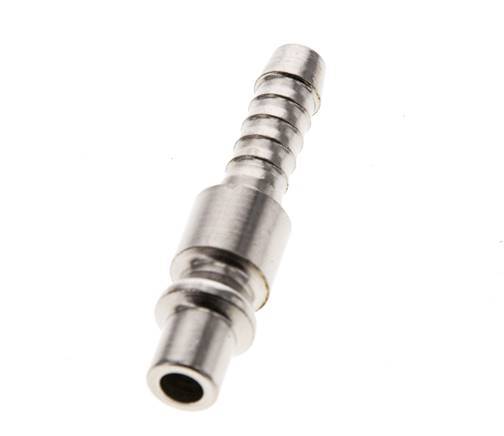 Hardened steel DN 5.5 (Orion) Air Coupling Plug 6 mm Hose Pillar [2 Pieces]