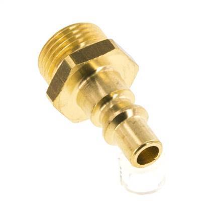 Brass DN 5.5 (Orion) Air Coupling Plug G 3/8 inch Male [5 Pieces]