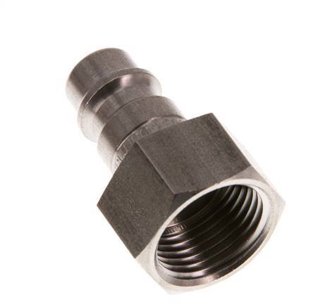 Stainless steel DN 7.2 (Euro) Air Coupling Plug G 3/8 inch Female