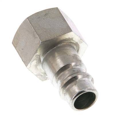 Hardened steel DN 7.2 (Euro) Air Coupling Plug G 3/8 inch Female [2 Pieces]