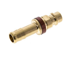 Latón DN 7.2 (Euro) Tapón de anclaje de aire con código marrón Pilar de manguera de 9 mm