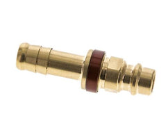 Latón DN 7.2 (Euro) Tapón de anclaje de aire con código marrón Pilar de manguera de 9 mm