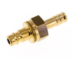 Brass DN 7.2 (Euro) Air Coupling Plug 9 mm Hose Pillar Safety