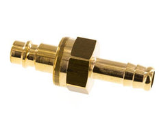 Brass DN 7.2 (Euro) Air Coupling Plug 9 mm Hose Pillar Safety