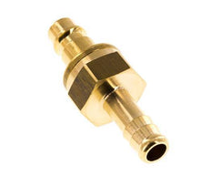 Brass DN 7.2 (Euro) Air Coupling Plug 9 mm Hose Pillar Safety