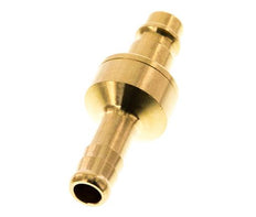 Latón DN 7.2 (Euro) Enchufe de acoplamiento de aire 9 mm Pilar de manguera Doble cierre