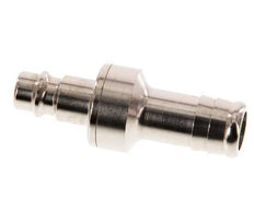 Nickel-plated Brass DN 7.2 (Euro) Air Coupling Plug 13 mm Hose Pillar Double Shut-Off