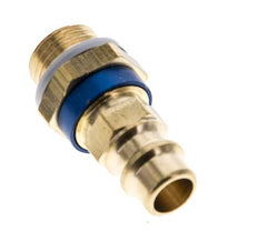 Acoplamiento de aire de latón DN 7.2 (Euro) codificado en azul Enchufe G 1/4 pulgada macho