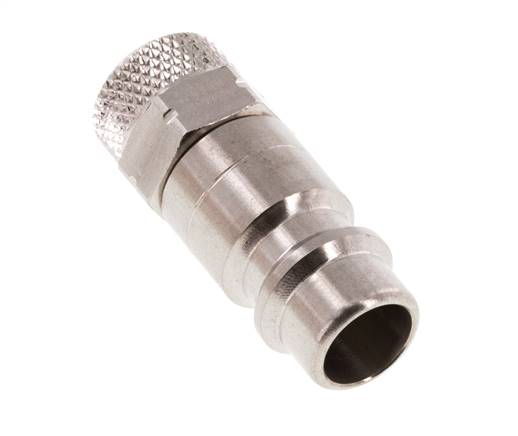 Acero inoxidable 316L DN 7,2 (Euro) Tapón de acoplamiento de aire Tuerca de unión de 4x6 mm