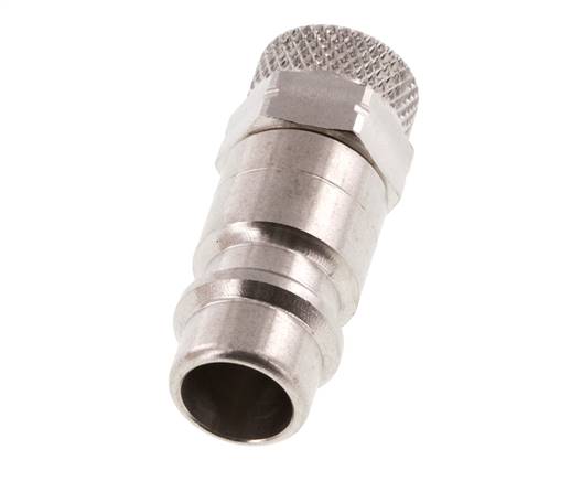 Acero inoxidable 316L DN 7,2 (Euro) Tapón de acoplamiento de aire Tuerca de unión de 4x6 mm