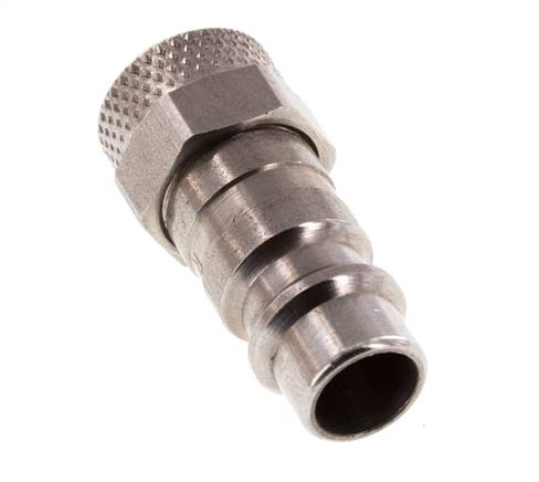 Acero inoxidable 316L DN 7,2 (Euro) Tapón de acoplamiento de aire Tuerca de unión 6x8 mm