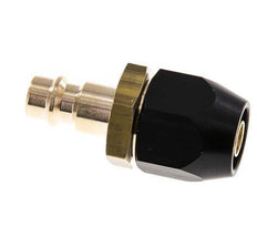 Brass DN 7.2 (Euro) Air Coupling Plug 8x14 mm Union Nut