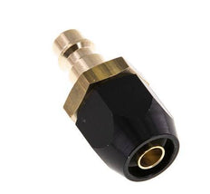 Brass DN 7.2 (Euro) Air Coupling Plug 8x14 mm Union Nut