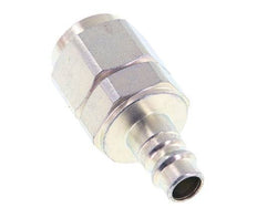 Hardened steel DN 7.2 (Euro) Air Coupling Plug 11x16 mm (streamline) Union Nut