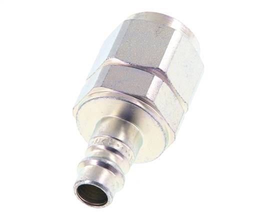 Hardened steel DN 7.2 (Euro) Air Coupling Plug 11x16 mm (streamline) Union Nut