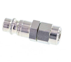 Hardened steel DN 7.2 (Euro) Air Coupling Plug 5x8 mm (streamline) Union Nut