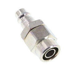 Hardened steel DN 7.2 (Euro) Air Coupling Plug 9.5x13.5 mm (streamline) Union Nut