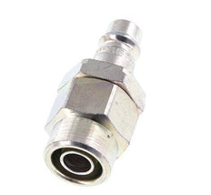 Hardened steel DN 7.2 (Euro) Air Coupling Plug 9.5x13.5 mm (streamline) Union Nut
