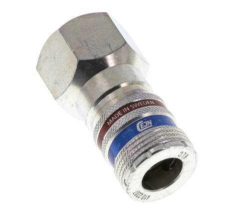 Steel/brass DN 10.4 Safety Air Coupling Socket G 3/4 inch Female