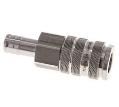 Stainless Steel 316L DN 10 Air Coupling Socket 13 mm Hose Pillar