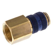 Brass DN 5 Blue Air Coupling Socket G 3/8 inch Female