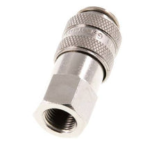 Nickel-plated Brass DN 5 Air Coupling Socket G 1/8 inch Female