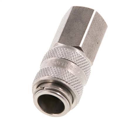 Stainless steel DN 5 Air Coupling Socket G 1/8 inch Female