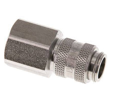 Stainless steel DN 5 Air Coupling Socket G 3/8 inch Female Double Shut-Off