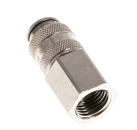 Hardened steel DN 5 Air Coupling Socket G 1/4 inch Female
