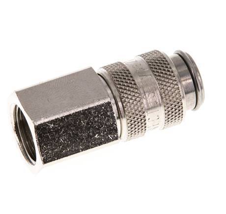 Hardened steel DN 5 Air Coupling Socket G 1/4 inch Female