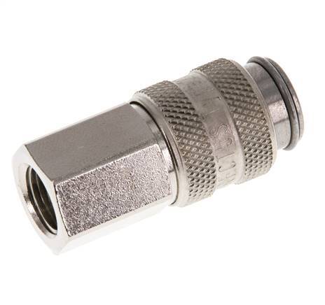 Hardened steel DN 5 Air Coupling Socket G 1/8 inch Female