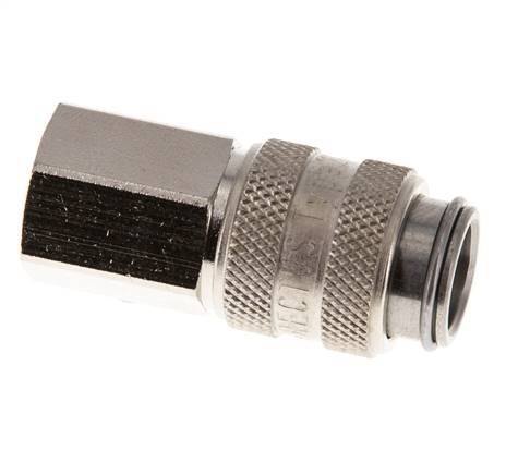 Hardened steel DN 5 Air Coupling Socket G 1/8 inch Female
