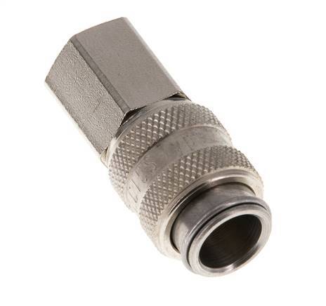 Hardened steel DN 5 Air Coupling Socket G 1/8 inch Female