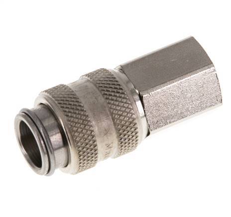 Hardened steel DN 5 Air Coupling Socket G 1/8 inch Female