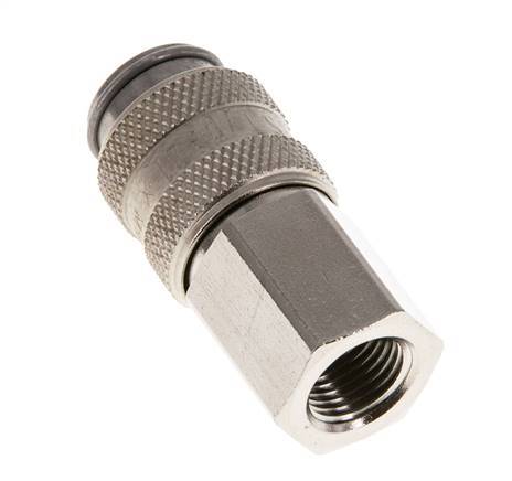 Hardened steel DN 5 Air Coupling Socket G 1/8 inch Female