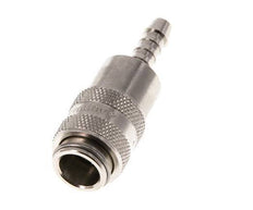 Nickel-plated Brass DN 5 Air Coupling Socket 5 mm Hose Pillar