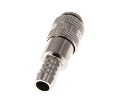 Nickel-plated Brass DN 5 Air Coupling Socket 9 mm Hose Pillar