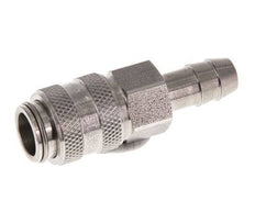 Stainless steel DN 5 Air Coupling Socket 8 mm Hose Pillar