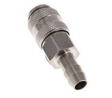 Stainless steel DN 5 Air Coupling Socket 8 mm Hose Pillar