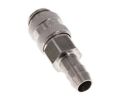 Stainless steel DN 5 Air Coupling Socket 9 mm Hose Pillar