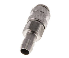 Stainless steel DN 5 Air Coupling Socket 9 mm Hose Pillar